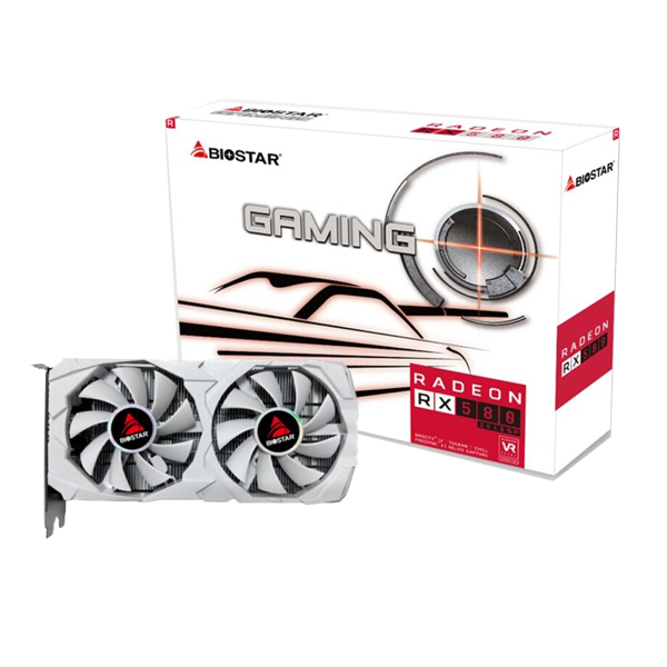 BIOSTAR RX580 WHITE