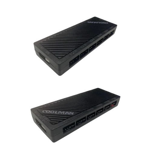 COOLMAN FAN HUB PULSE 5V 6CH PWM photo 1