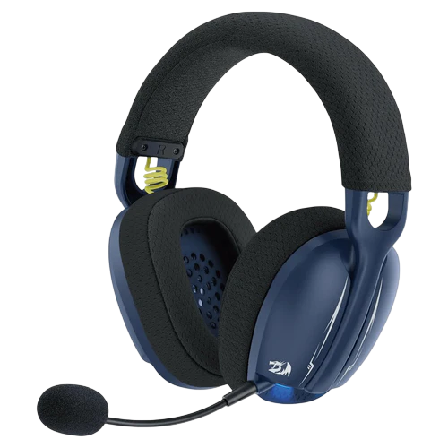 REDRAGON SKULD PRO BLACK+BLUE HEADSET photo 1