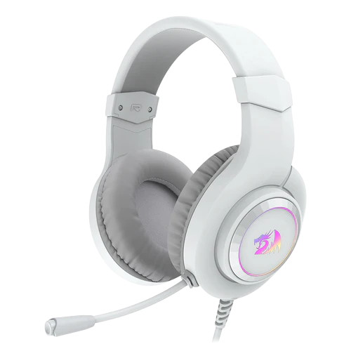 REDRAGON WIRED HEADSET HYLAS WHITE photo 1