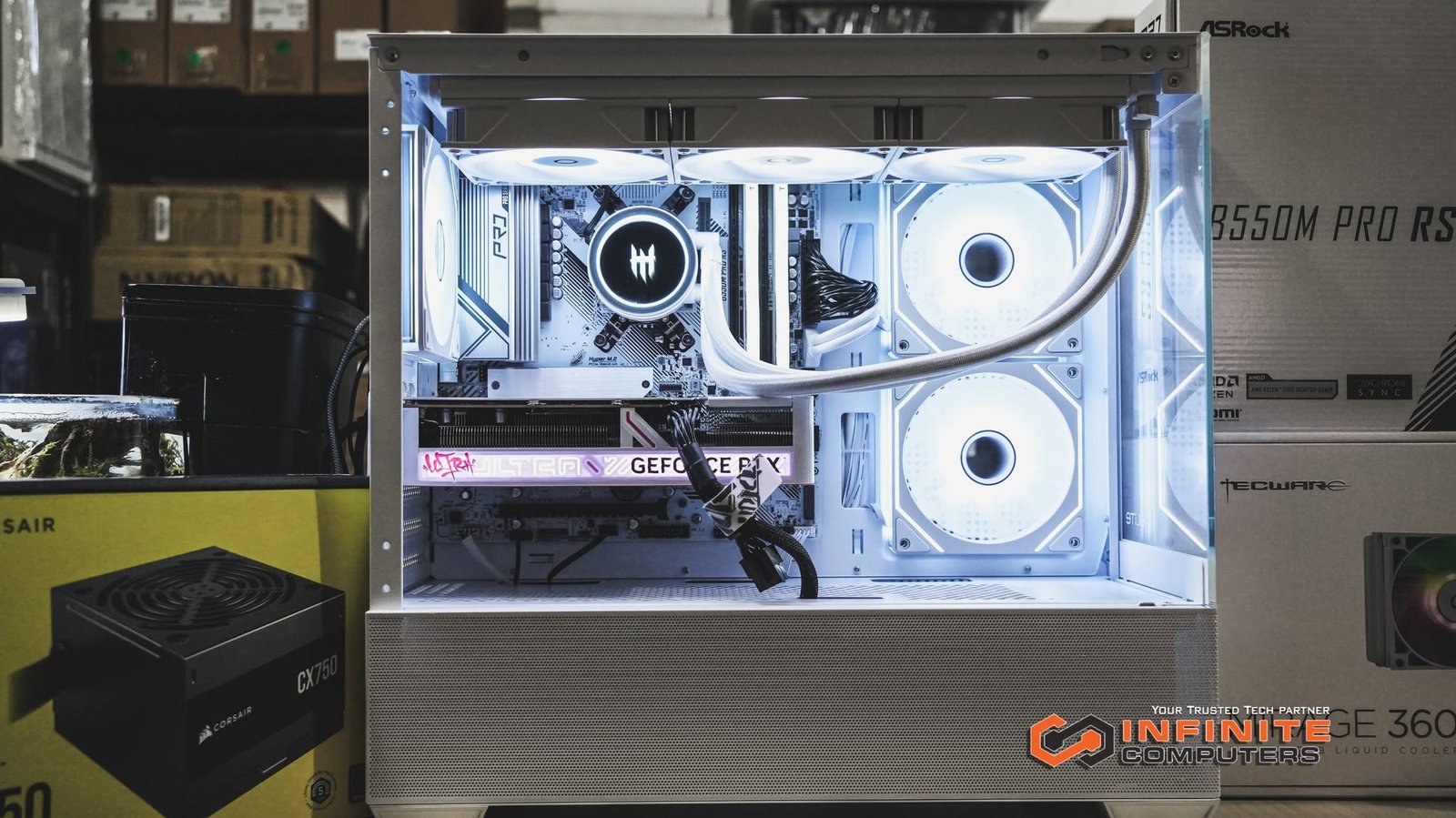 RYZEN 5 5600 + RTX 5060 8GB PC build thumbnail 1
