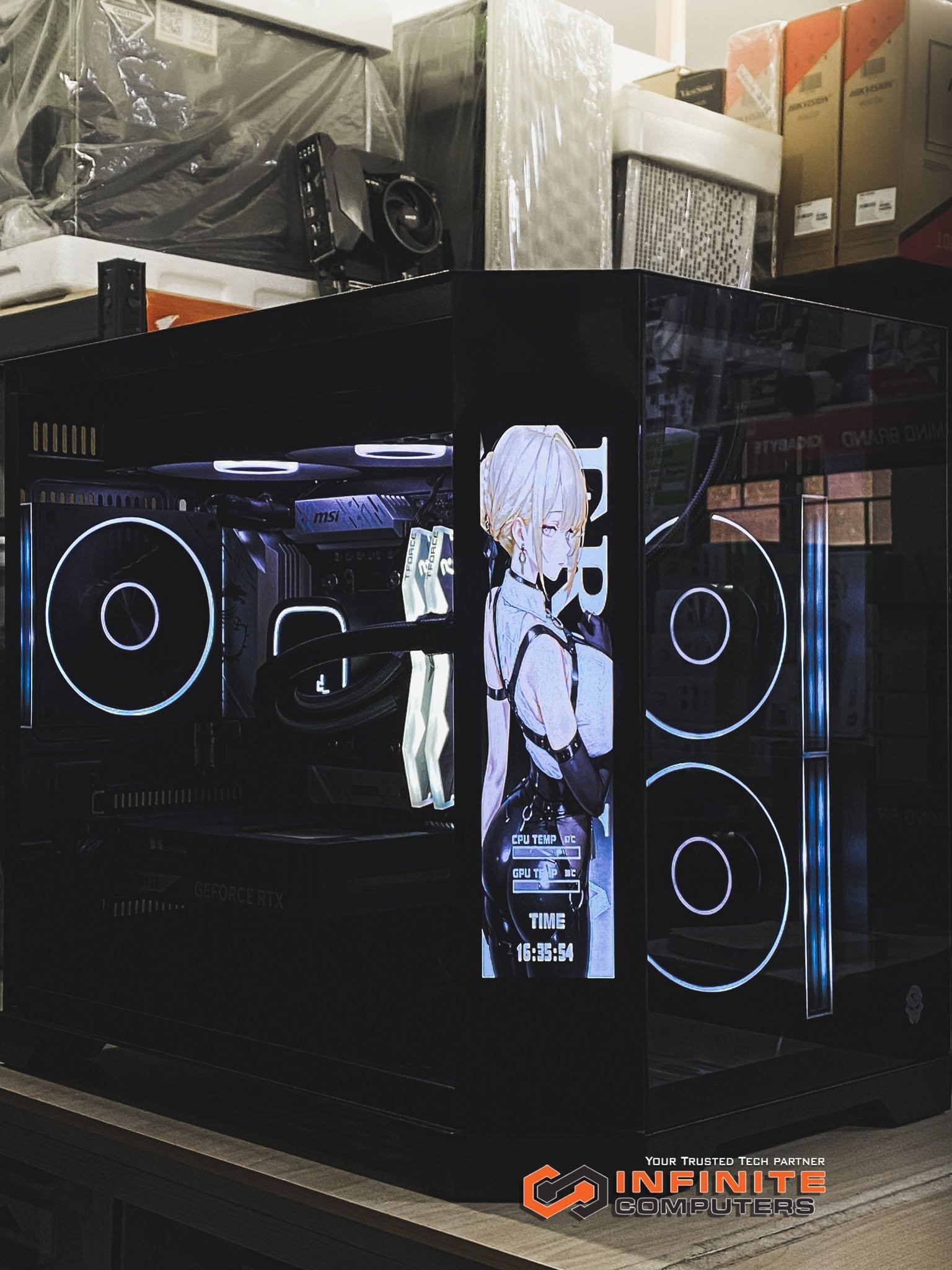 RYZEN 9 9900X + RTX 560TI 8GB PC build thumbnail 1