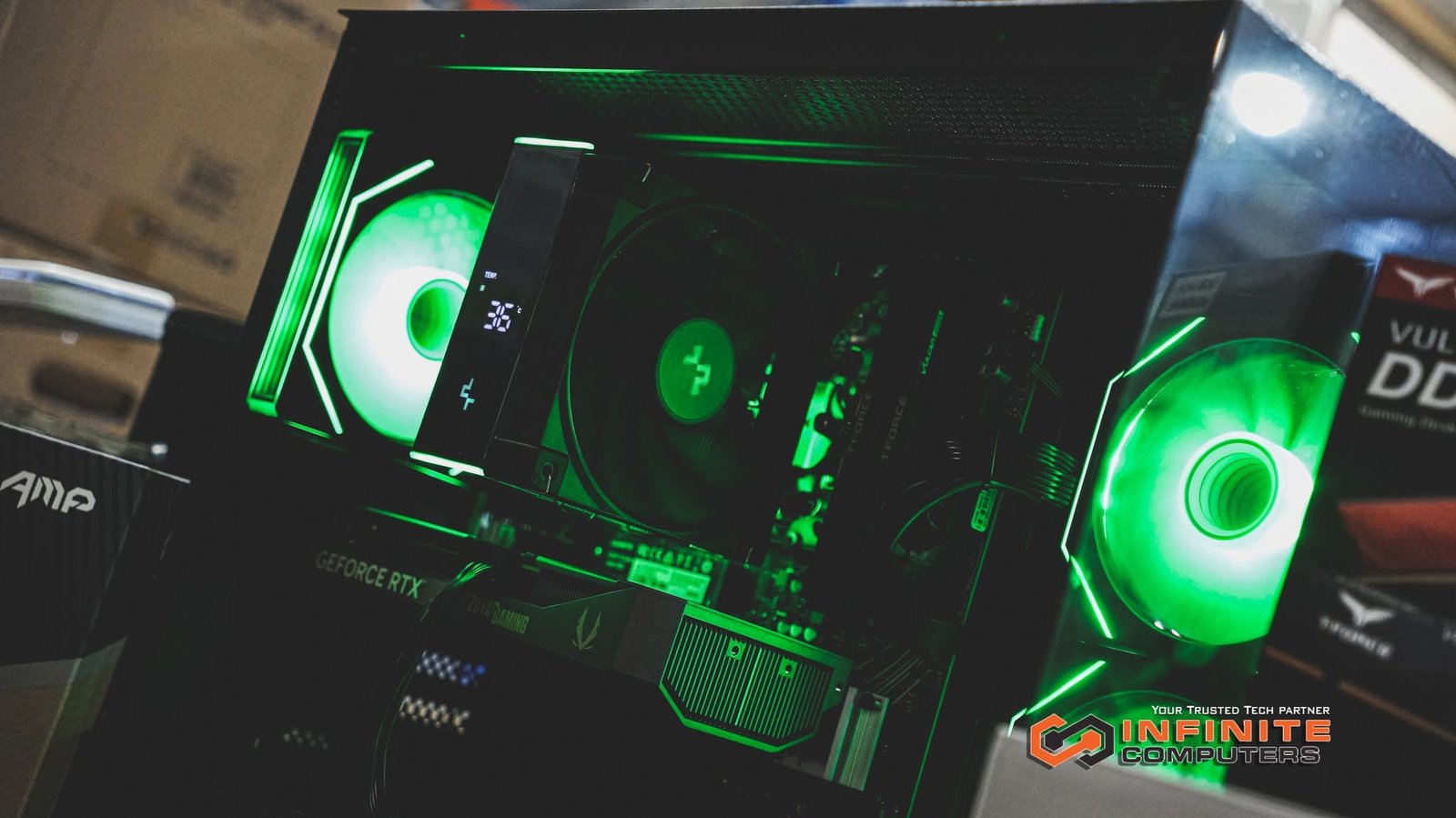 RYZEN 7 8700F + RTX 5060 8GB PC build thumbnail 3