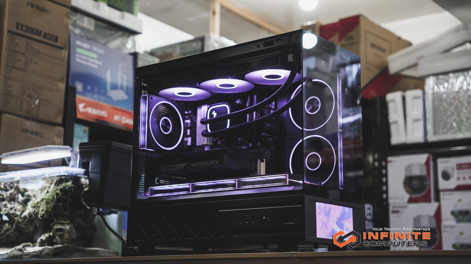 RYZEN 7 7700 + RTX 5060 8GB PC build thumbnail 2