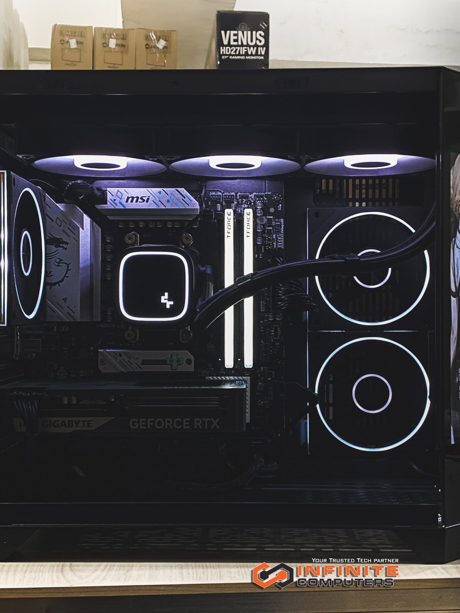 RYZEN 9 9900X + RTX 560TI 8GB PC build thumbnail 4