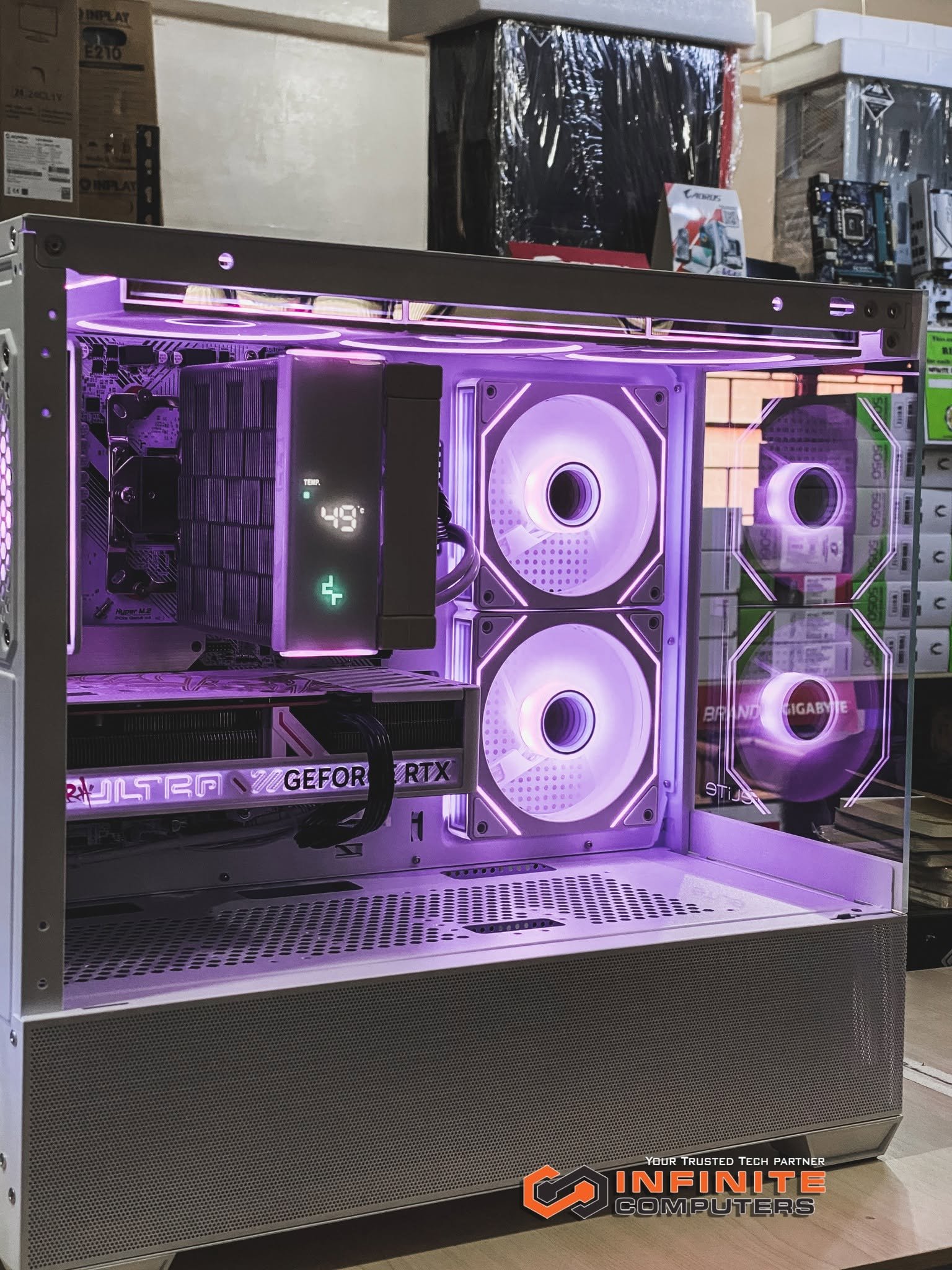 RYZEN 7 5700X + RTX 5060 8GB PC build thumbnail 4