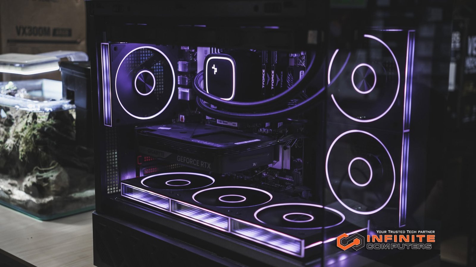 RYZEN 7 7700 + RTX 5060 8GB PC build thumbnail 3