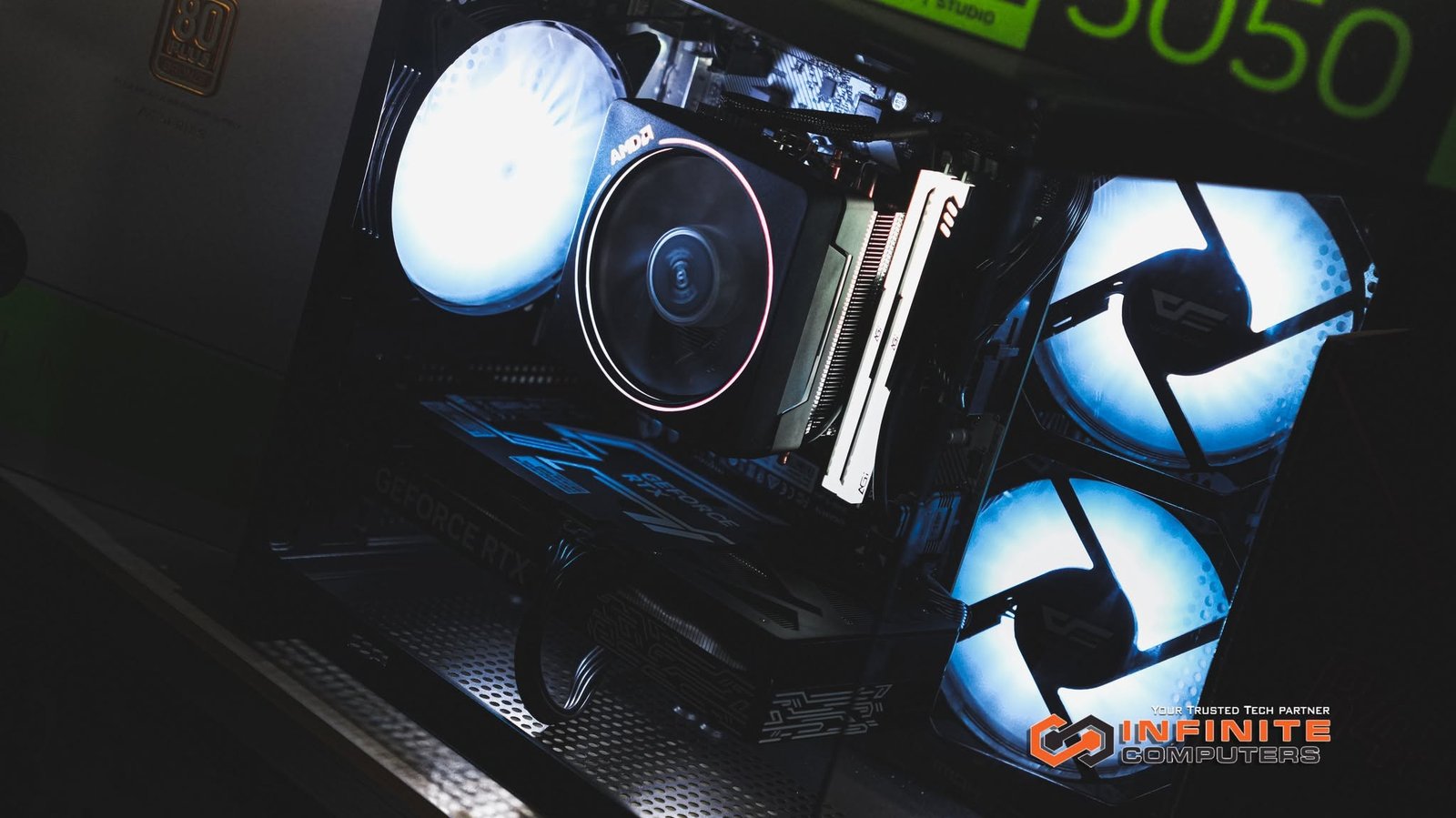 RYZEN 5 5500 + RTX 5050 8GB PC build thumbnail 3
